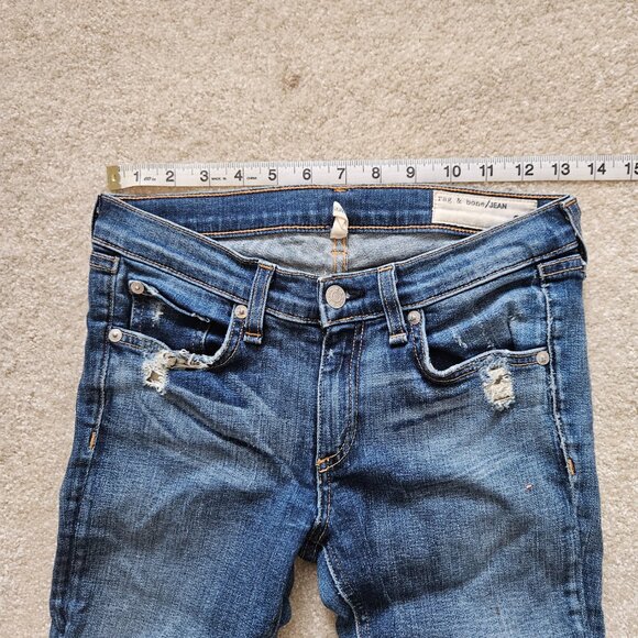 Rag&Bone Skinny Jeans Blue - Picture 6 of 6